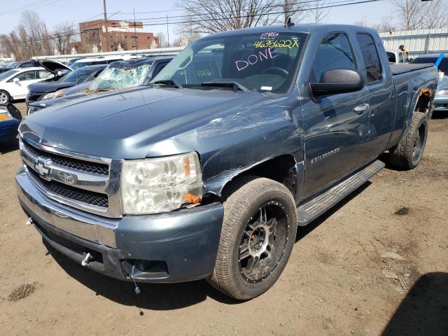 1GCEK19J08Z250458 - 2008 CHEVROLET silverado GREEN photo 2