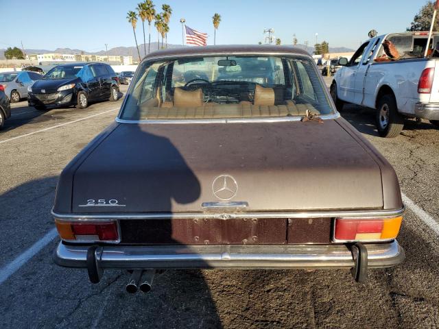 25012003704 - 1971 MERCEDES-BENZ 280 BROWN photo 6