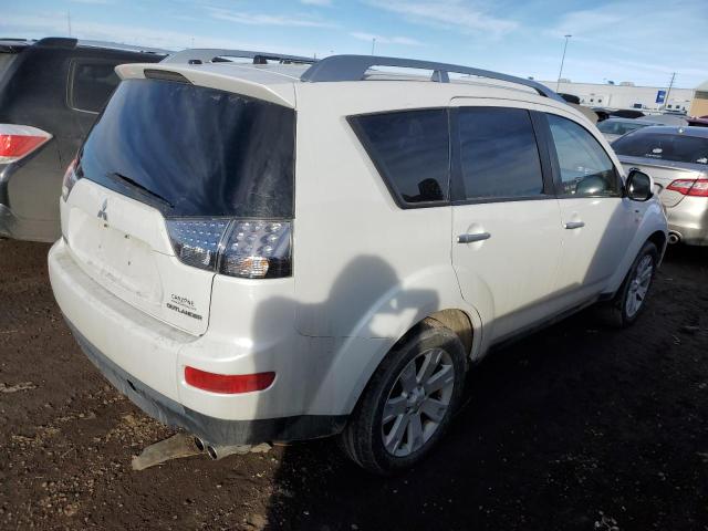 JA4MT41X78Z004267 - 2008 MITSUBISHI OUTLANDER WHITE photo 3