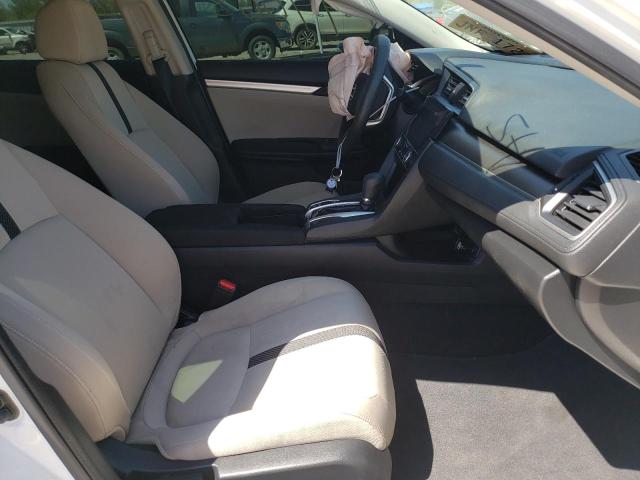 19XFC2F76JE033613 - 2018 HONDA CIVIC EX WHITE photo 5