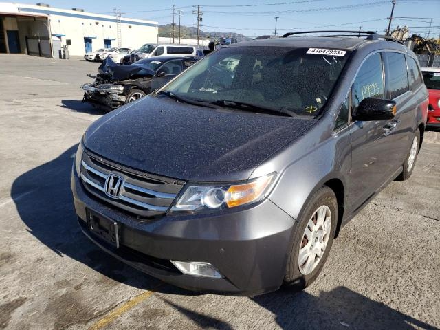 5FNRL5H94BB035546 - 2011 HONDA ODYSSEY TO GRAY photo 1