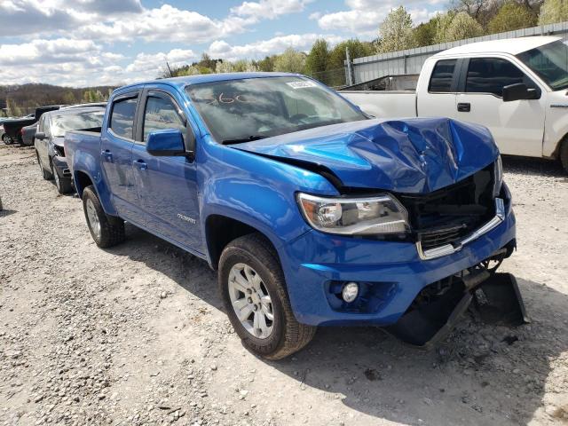 1GCGTCEN0J1274807 - 2018 CHEVROLET COLORADO L BLUE photo 1