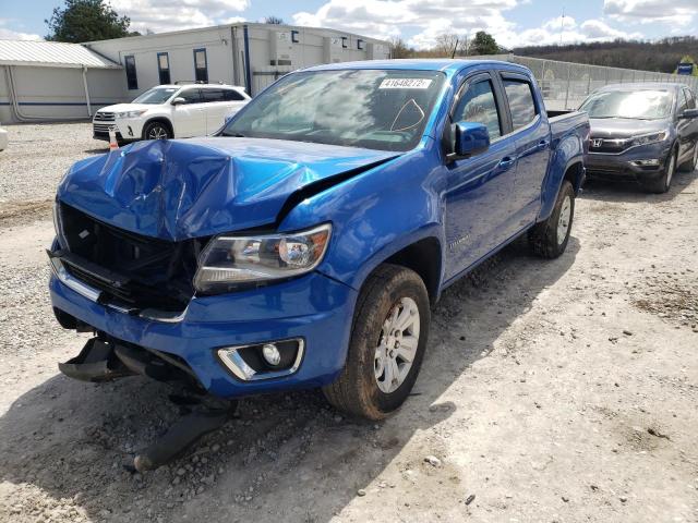1GCGTCEN0J1274807 - 2018 CHEVROLET COLORADO L BLUE photo 2