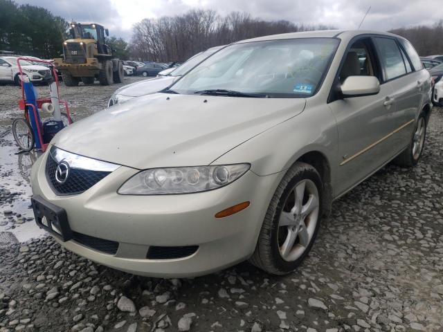 1YVFP82D545N57154 - 2004 MAZDA MAZDA6 TAN photo 2