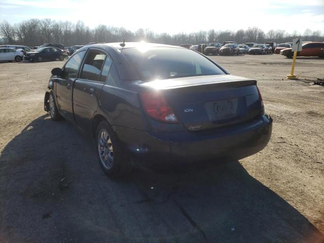 1G8AJ55F27Z118417 - 2007 SATURN ION LEVEL BLACK photo 3