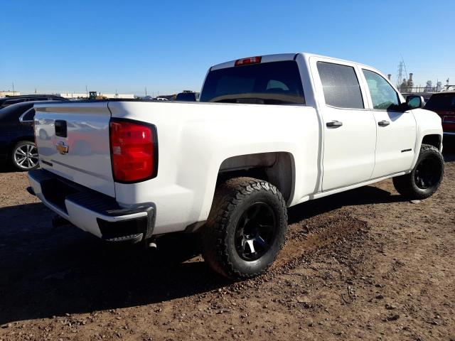 3GCUKNEC8JG235514 - 2018 CHEVROLET SILVERADO WHITE photo 3