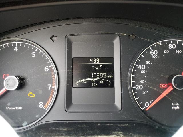 3VW1K7AJ6EM443298 - 2014 VOLKSWAGEN JETTA BASE Մոխրագույն լուսանկար 8