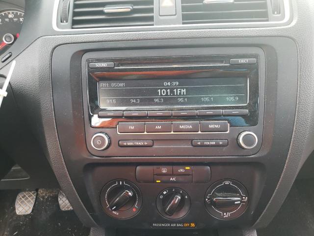 3VW1K7AJ6EM443298 - 2014 VOLKSWAGEN JETTA BASE Մոխրագույն լուսանկար 9