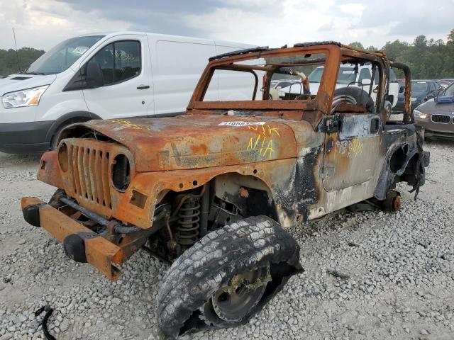 1J4FA39S53P341395 - 2003 JEEP WRANGLER C WHITE photo 2