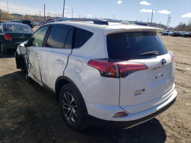 JTMRJREV9JD213732 - 2018 TOYOTA RAV4 HV LE WHITE photo 3