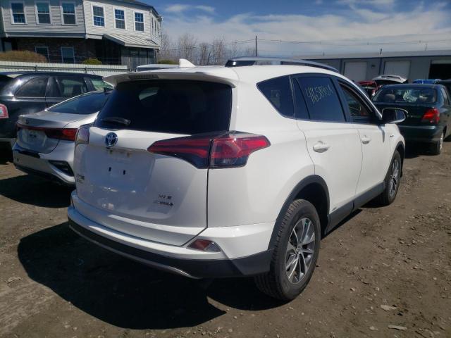 JTMRJREV9JD213732 - 2018 TOYOTA RAV4 HV LE WHITE photo 4