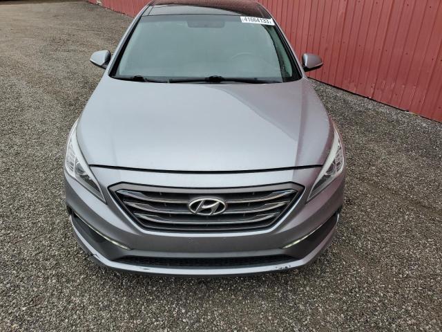 5NPE34AF0FH038606 - 2015 HYUNDAI SONATA SPO GRAY photo 5