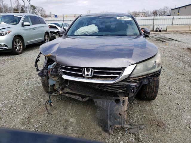 1HGCR3F85FA020699 - 2015 HONDA ACCORD EXL GRAY photo 5