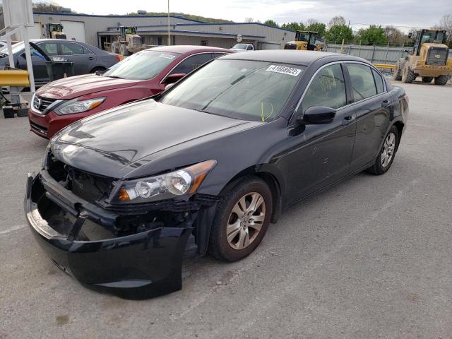 JHMCP26438C076643 - 2008 HONDA ACCORD LXP BLACK photo 2