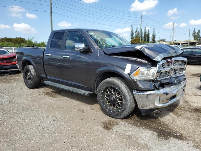 1C6RR7JT8HS583519 - 2017 RAM 1500 LARAM GRAY photo 4