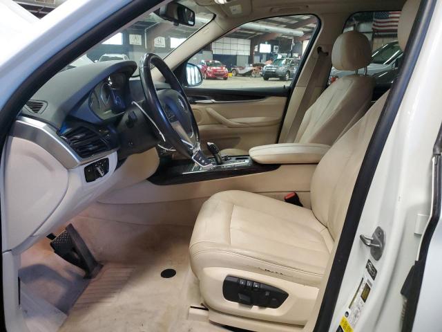 5UXKR0C56F0K66765 - 2015 BMW X5 XDRIVE3 WHITE photo 7