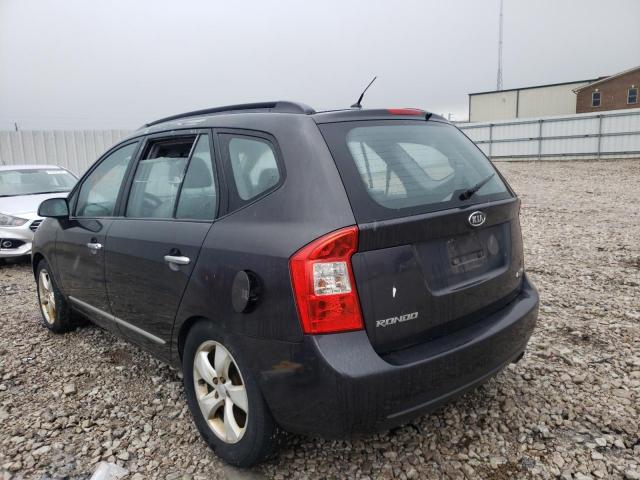 KNAFG526977056862 - 2007 KIA RONDO LX CHARCOAL photo 3