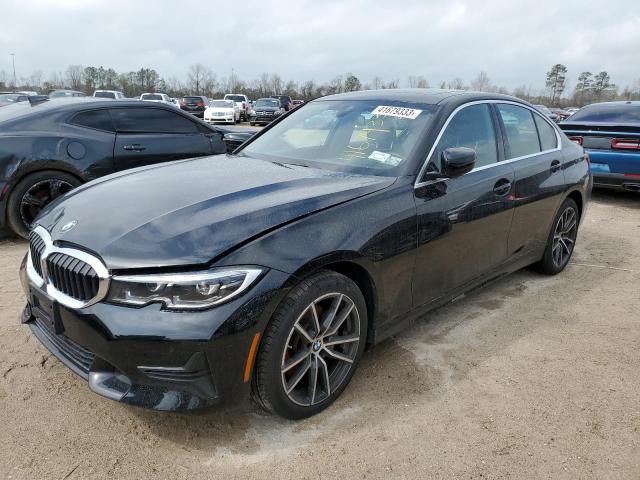 3MW5R7J01L8B20478 - 2020 BMW 330XI Czarny zdjęcie 1