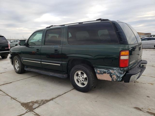 3GNEC16Z93G128320 - 2003 CHEVROLET SUBURBAN C GREEN photo 2