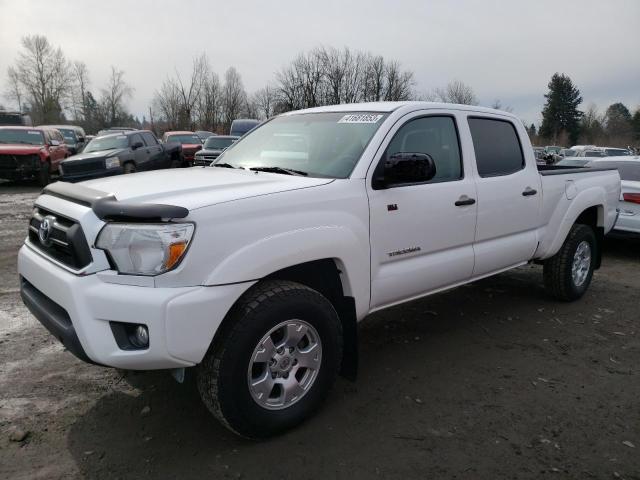 3TMMU4FNXDM059706 - 2013 TOYOTA TACOMA DOU WHITE photo 1