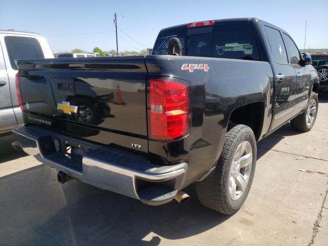 3GCUKSEJ7EG552283 - 2014 CHEVROLET SILVERADO BLACK photo 4