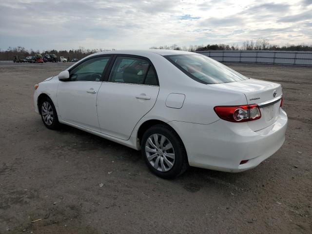 5YFBU4EE8DP202296 - 2013 TOYOTA COROLLA BA WHITE photo 2