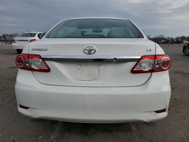 5YFBU4EE8DP202296 - 2013 TOYOTA COROLLA BA WHITE photo 6