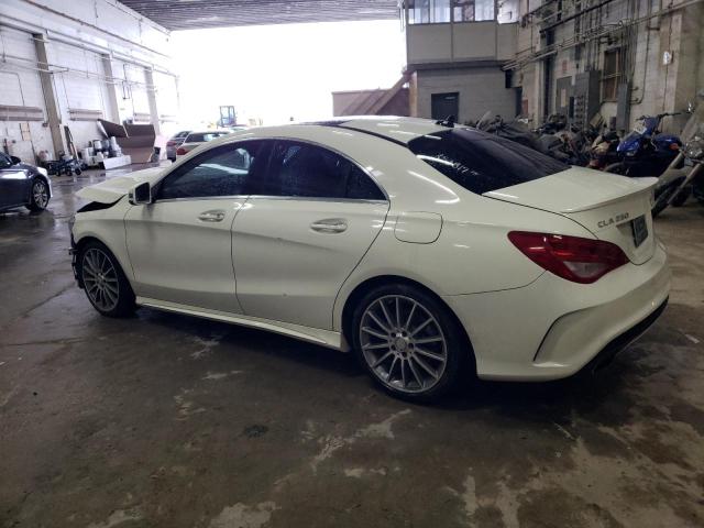 WDDSJ4GB4GN353817 - 2016 MERCEDES-BENZ CLA 250 4M WHITE photo 2