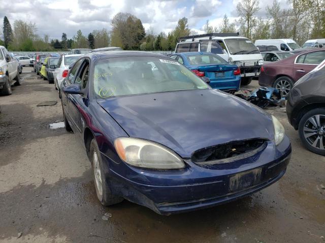 1FAFP56S7YG258620 - 2000 FORD TAURUS BLUE photo 1