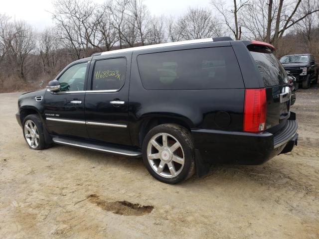 1GYS4HEF5BR380423 - 2011 CADILLAC ESCALADE E BLACK photo 2