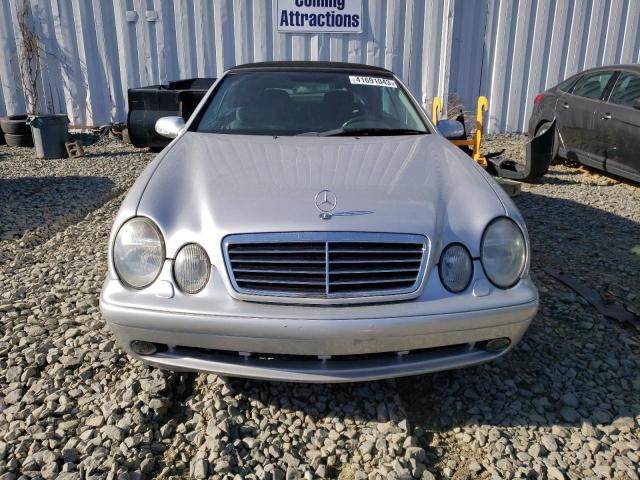 WDBLK70G73T134244 - 2003 MERCEDES-BENZ CLK 430 SILVER photo 5