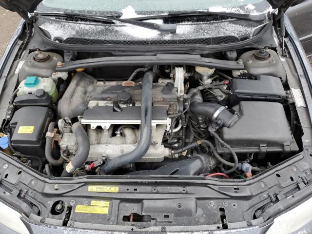 YV1RS592562529812 - 2006 VOLVO S60 2.5T GRAY photo 11