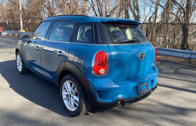 WMWZC5C51CWM12140 - 2012 MINI COOPER S C BLUE photo 3