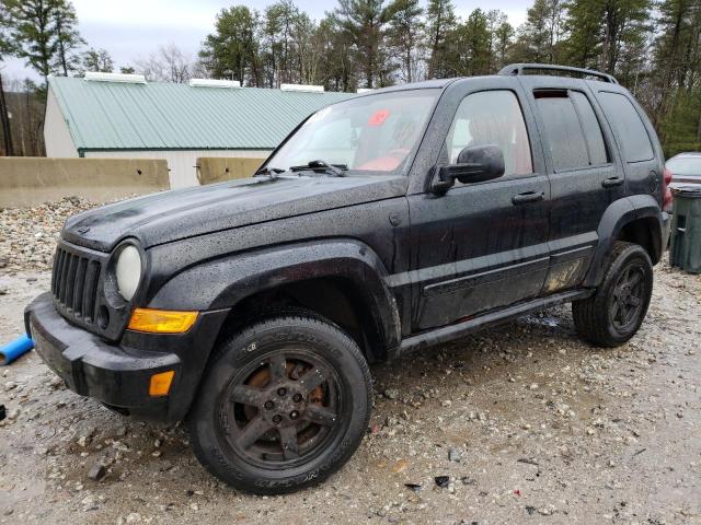 1J4GL58K36W283521 - 2006 JEEP LIBERTY LI BLACK photo 1