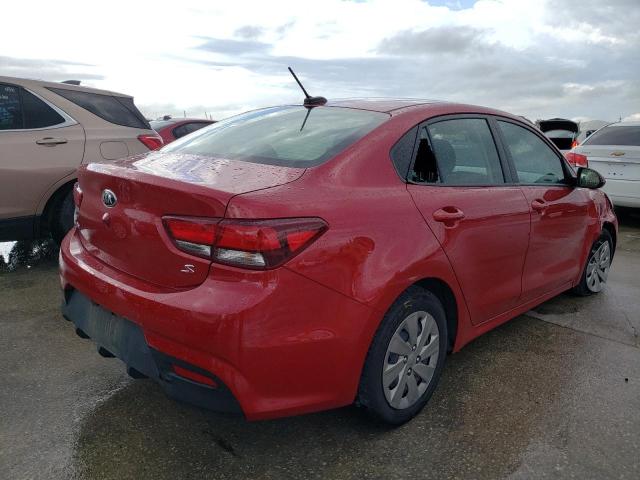 3KPA24AB3KE254477 - 2019 KIA RIO S RED photo 4