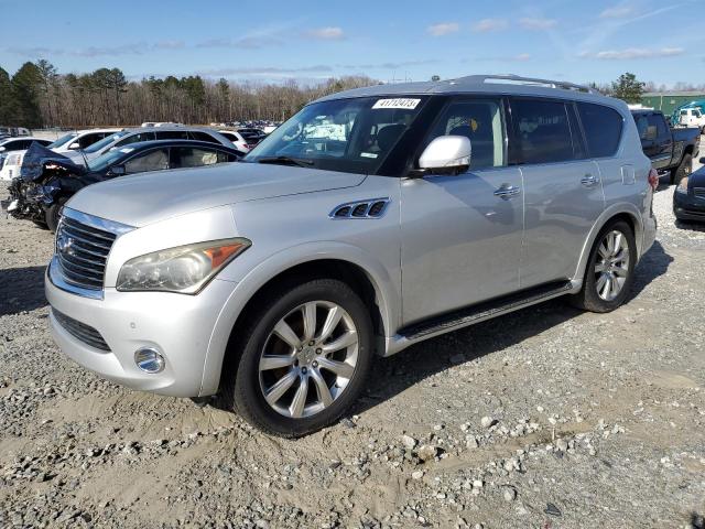 JN8AZ2NE0D9042782 - 2013 INFINITI QX56 GRAY photo 1