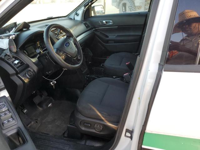 1FM5K8AR6HGA35815 - 2017 FORD EXPLORER P WHITE photo 5