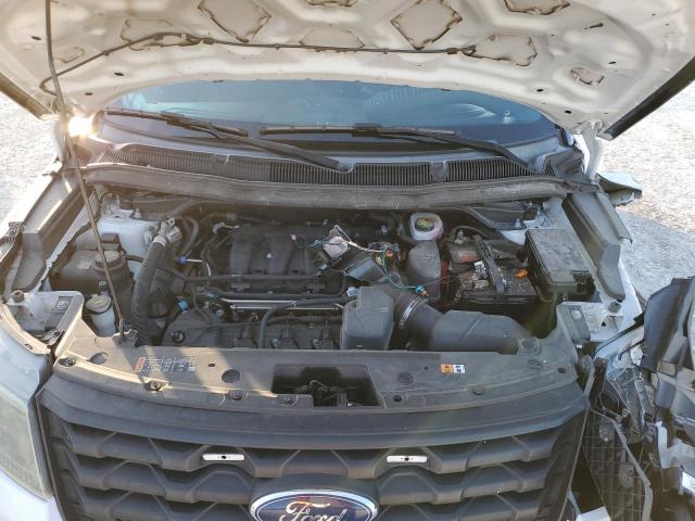 1FM5K8AR6HGA35815 - 2017 FORD EXPLORER P WHITE photo 7