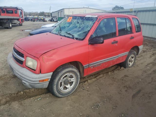 2CNBE13C416939064 - 2001 CHEVROLET TRACKER RED photo 1