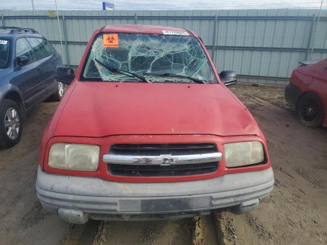 2CNBE13C416939064 - 2001 CHEVROLET TRACKER RED photo 5