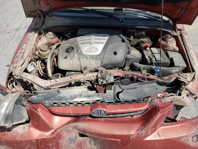 KNADC125536223804 - 2003 KIA RIO ORANGE photo 7