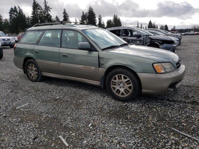 4S3BH806737639508 - 2003 SUBARU LEGACY OUT GREEN photo 4