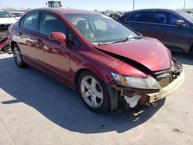 2HGFA1F6XAH538440 - 2010 HONDA CIVIC LX-S მუქწითელი ფოტო 1