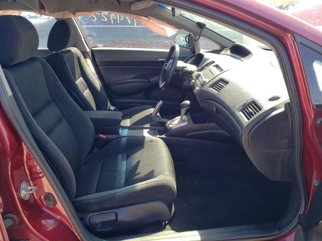 2HGFA1F6XAH538440 - 2010 HONDA CIVIC LX-S მუქწითელი ფოტო 5