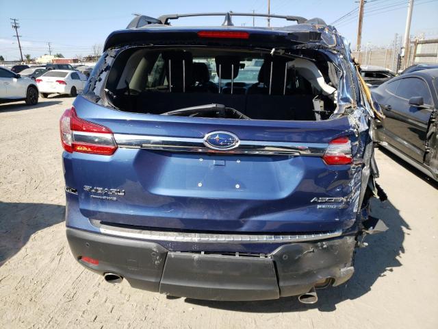 4S4WMAMD8M3465210 - 2021 SUBARU ASCENT LIM BLUE photo 6