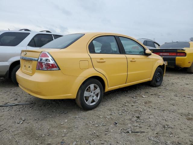 KL1TD5DE5AB113380 - 2010 CHEVROLET AVEO LS 黄色 照片 3