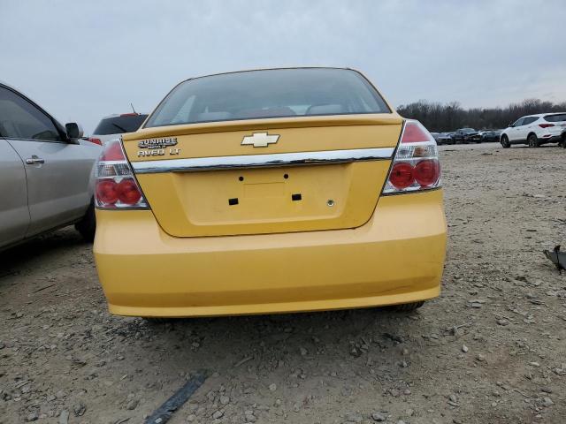 KL1TD5DE5AB113380 - 2010 CHEVROLET AVEO LS 黄色 照片 6