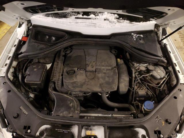 4JGDA5HB5EA409500 - 2014 MERCEDES-BENZ ML 350 4MA WHITE photo 12