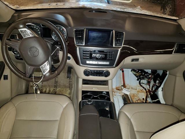 4JGDA5HB5EA409500 - 2014 MERCEDES-BENZ ML 350 4MA WHITE photo 8