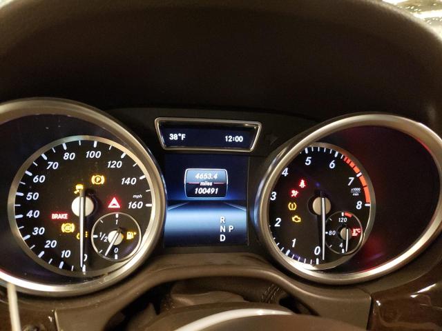 4JGDA5HB5EA409500 - 2014 MERCEDES-BENZ ML 350 4MA WHITE photo 9